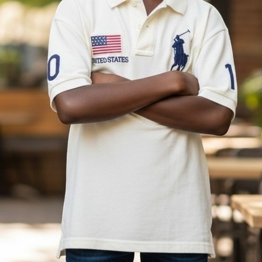 Polo Ralph Lauren Youth Size 6 - US Olympic Team United States 2010 Polo Shirt